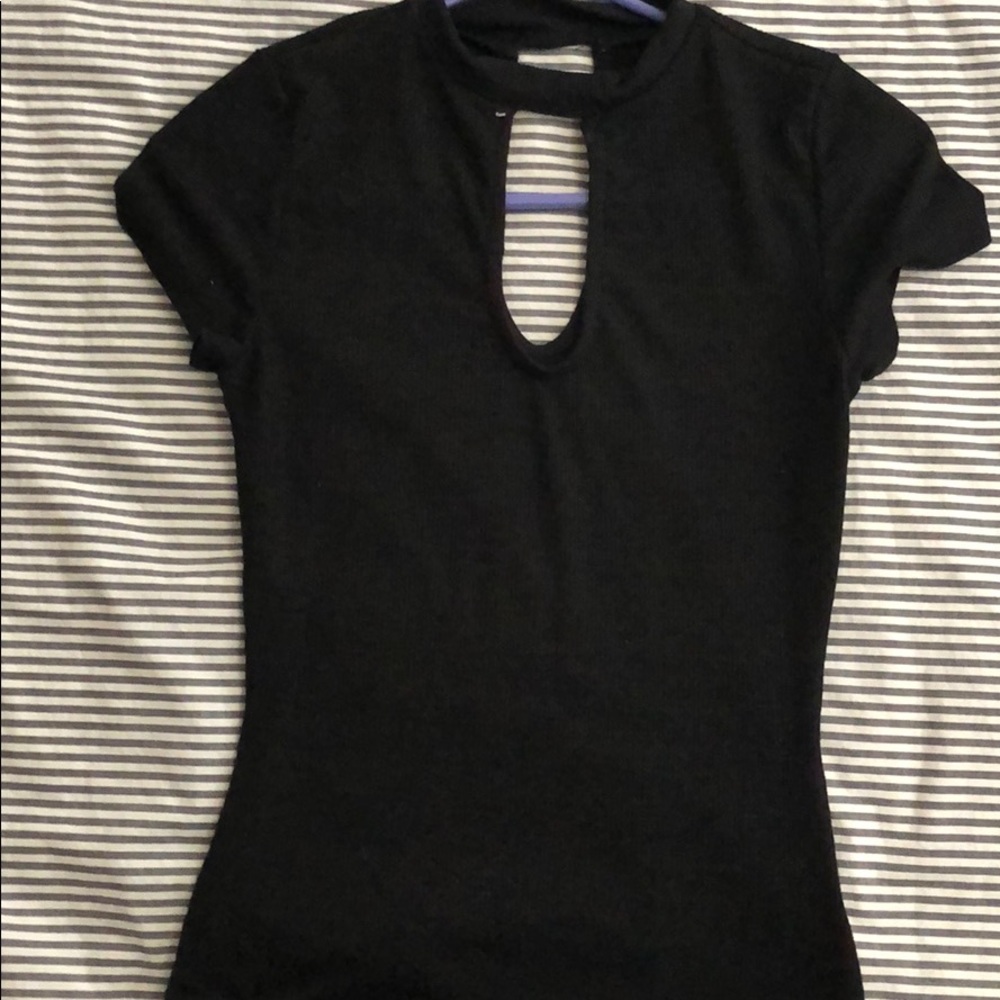 Black one piece